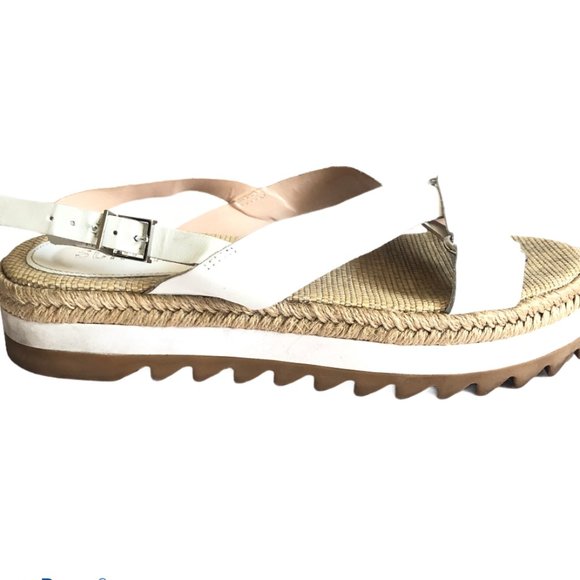 SCHUTZ ESPADRILLES PLATFORM SANDALS SIZE 6B - Picture 4 of 7